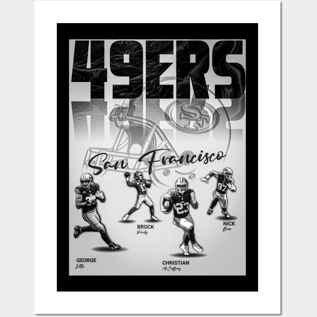 49ers Forever Wall Art by NFLapparel